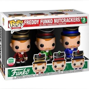 Freddy Funko Pop! Vinyl Figure Nutcrackers [3-Pack]